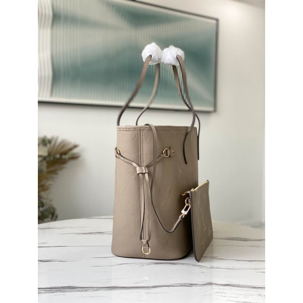 Lv Neverfull Emp leather tote bag M45685 31x28x14cm Bags