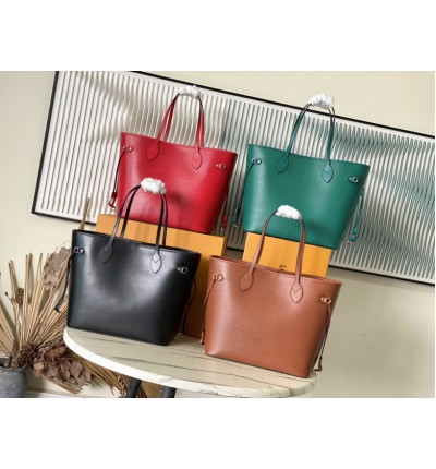 Lv Neverfull Epi leather tote bag M12195 31x28x14cm