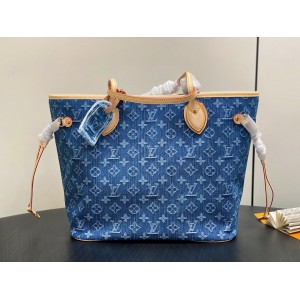 Lv Neverfull M13192 Denim 31x28x14cm Bags