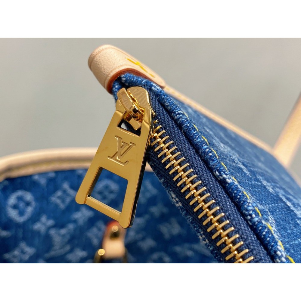 Lv Neverfull M13192 Denim 31x28x14cm Bags