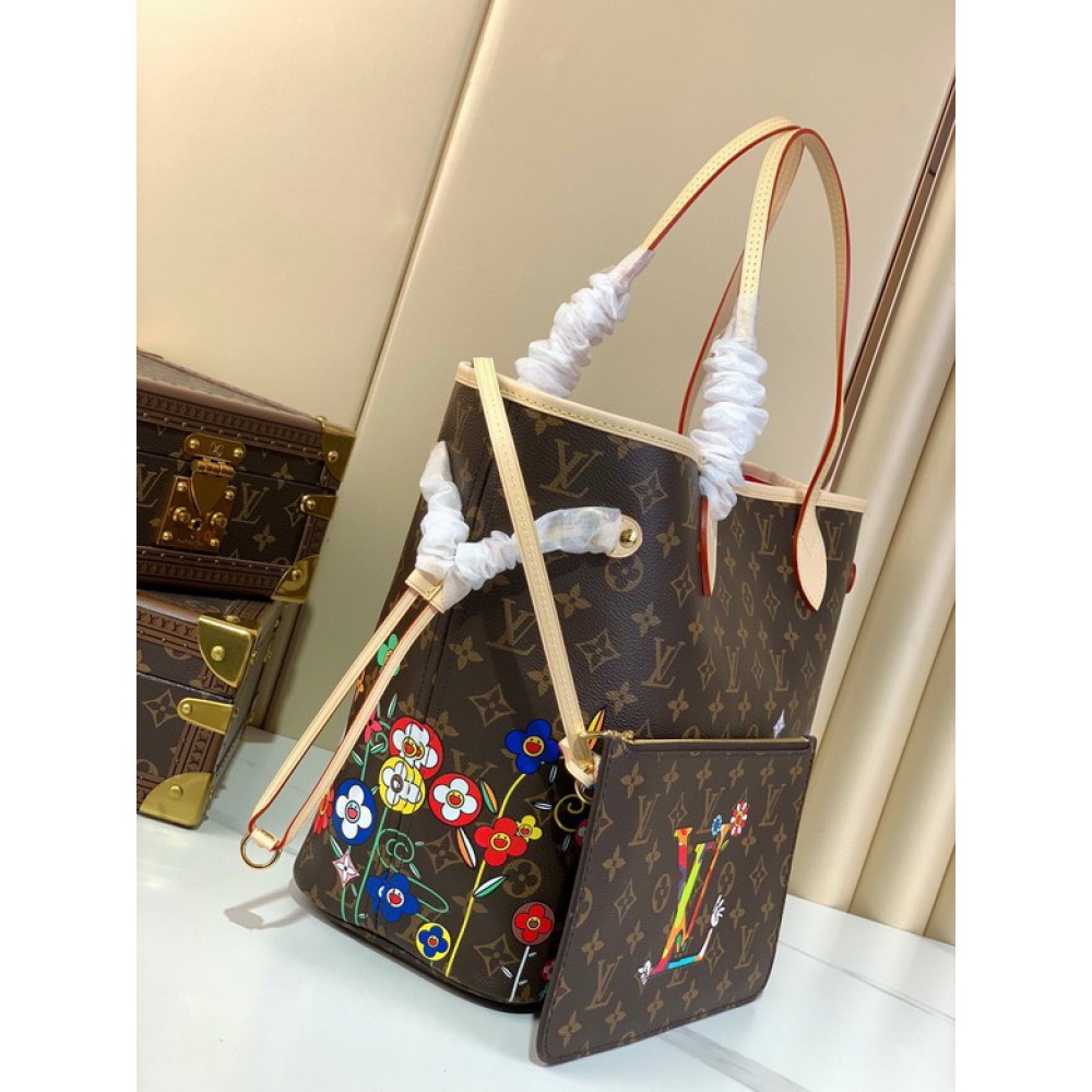 Lv Neverfull M13271 LV x TM 31x28x14cm Bags