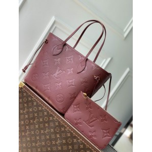Lv Neverfull Emp leather tote bag M45685 31x28x14cm Bags