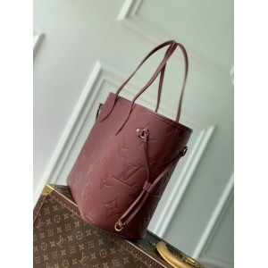 Lv Neverfull Emp leather tote bag M45685 31x28x14cm Bags