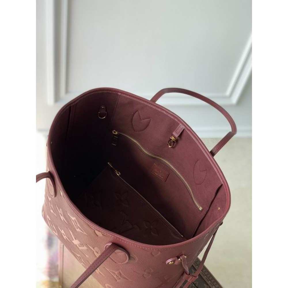 Lv Neverfull Emp leather tote bag M45685 31x28x14cm Bags