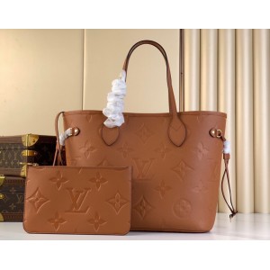 Lv Neverfull Emp leather tote bag M45685 31x28x14cm Bags
