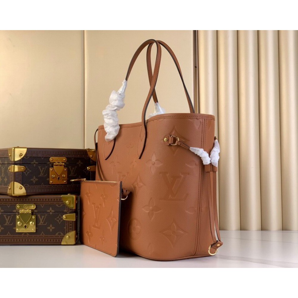 Lv Neverfull Emp leather tote bag M45685 31x28x14cm Bags