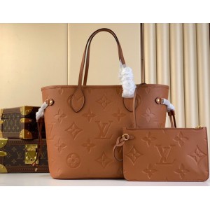 Lv Neverfull Emp leather tote bag M45685 31x28x14cm Bags