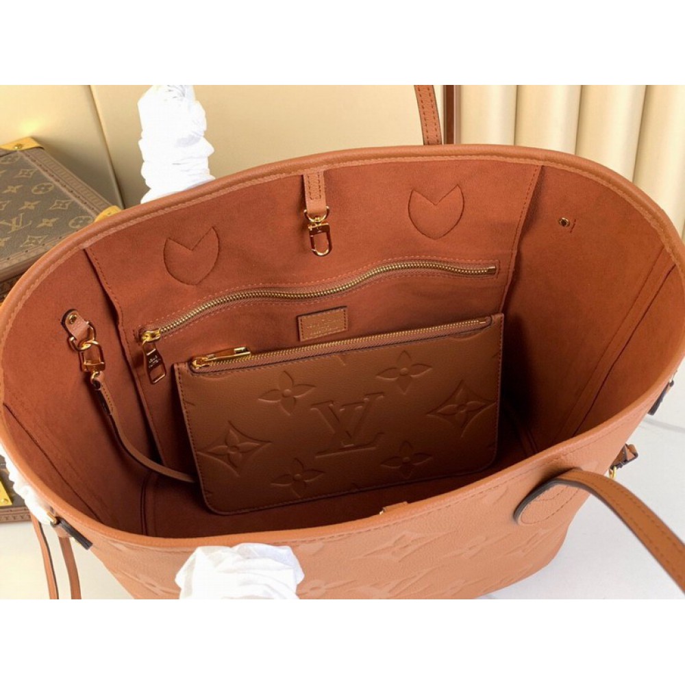 Lv Neverfull Emp leather tote bag M45685 31x28x14cm Bags