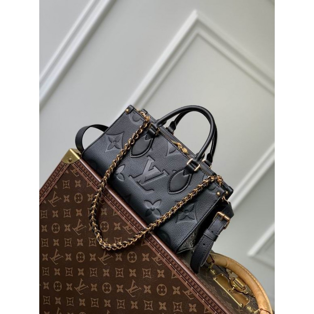 Lv OnTheGo East West Chain M23640 25x13x10cm Bags