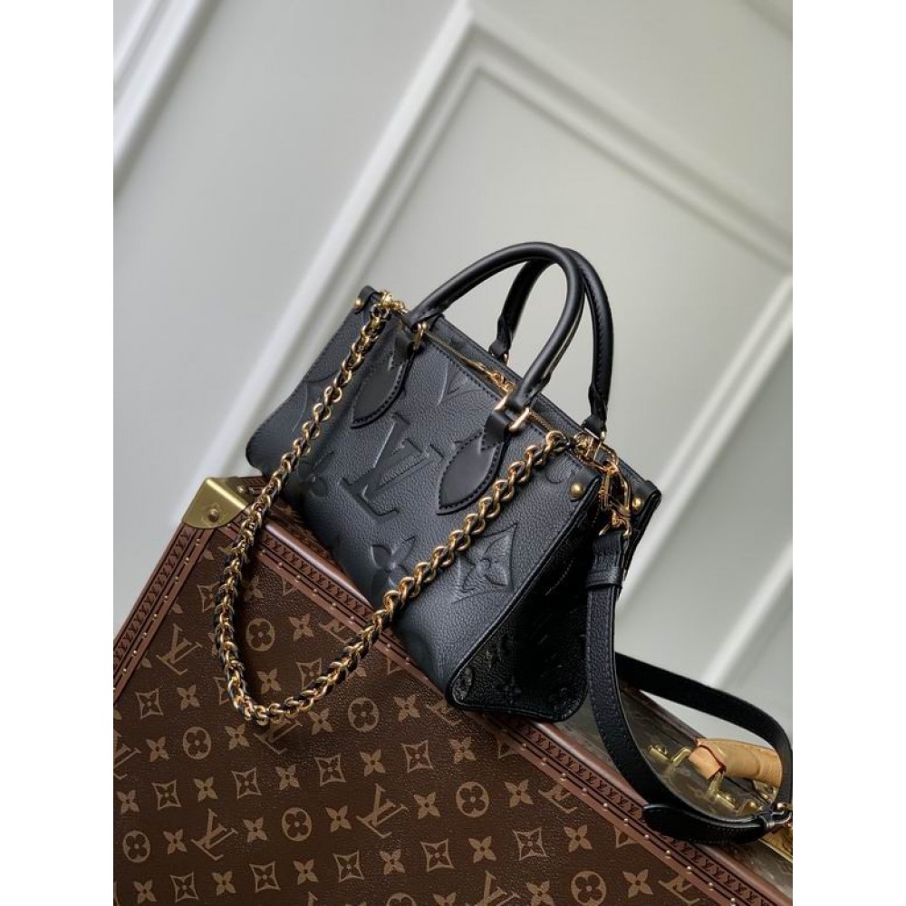 Lv OnTheGo East West Chain M23640 25x13x10cm Bags