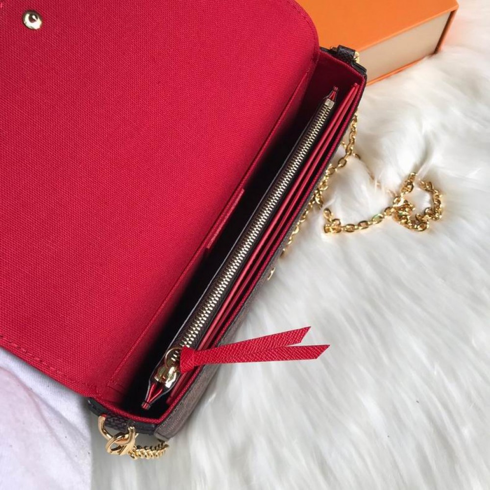Lv Pochette Félicie N63062 21x12x3cm Bags