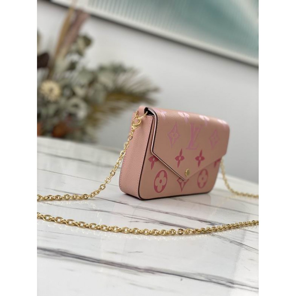 Lv Pochette Félicie emp leather M80489 21x12x3cm Bags