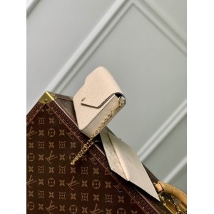 Lv Pochette Félicie emp leather M64065 21x12x3cm Bags