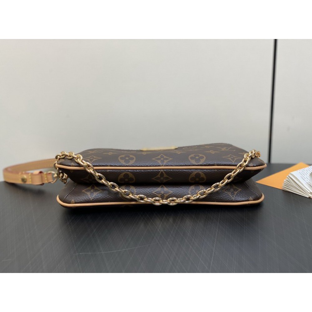 Lv Liv Pochette M83008 24.5 x 13.5 x 6.5 cm Bags