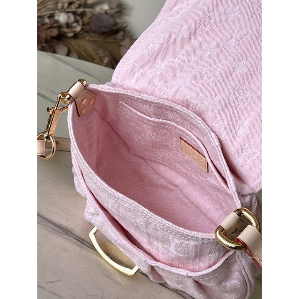 Lv Sunset Bag M13347 27x18x3cm denim Bags