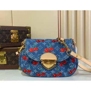 Lv Sunset Bag M13680 27x18x3cm denim Bags