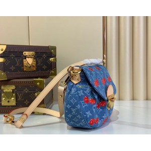 Lv Sunset Bag M13680 27x18x3cm denim Bags
