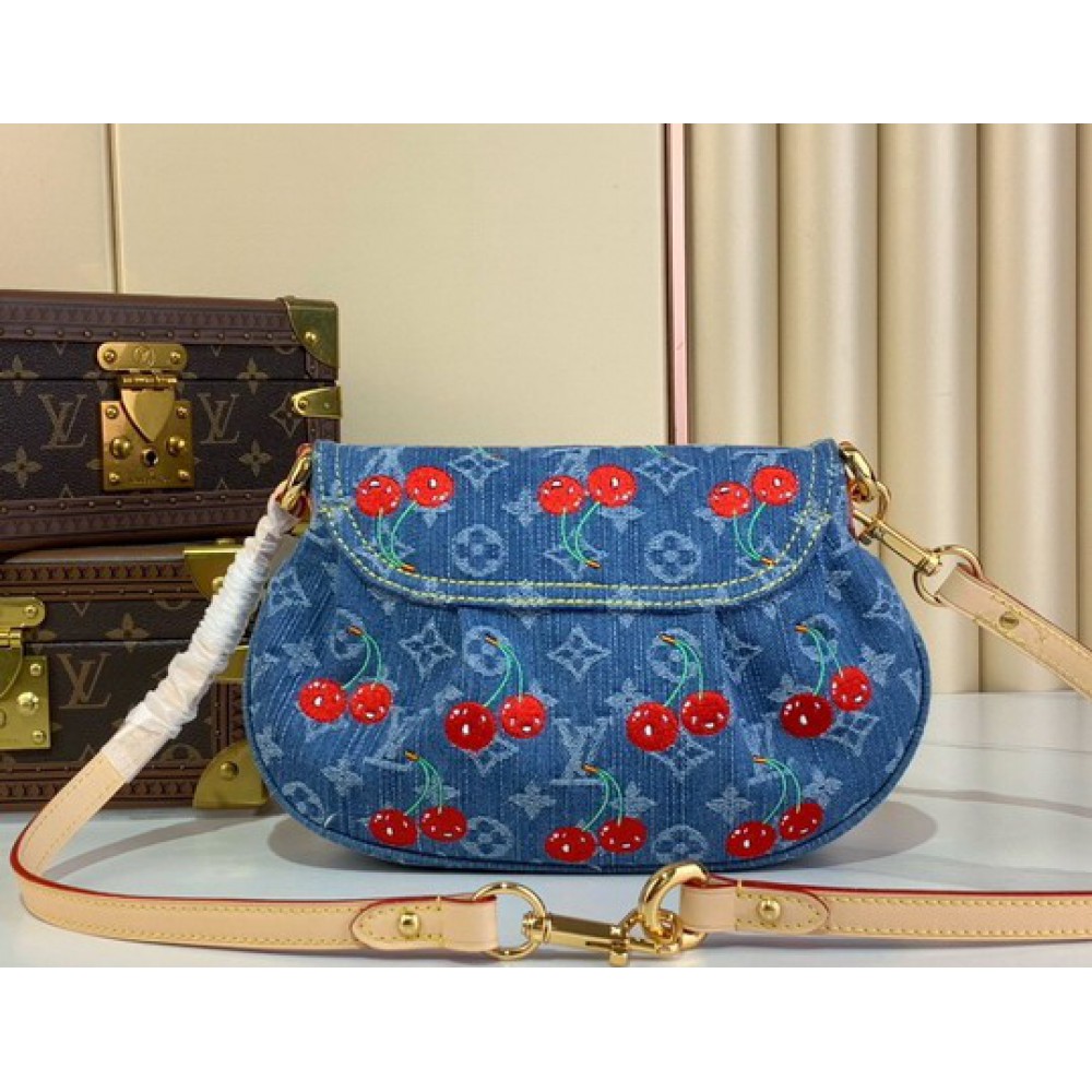 Lv Sunset Bag M13680 27x18x3cm denim Bags