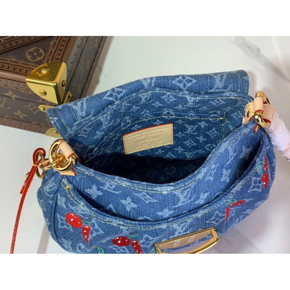 Lv Sunset Bag M13680 27x18x3cm denim Bags