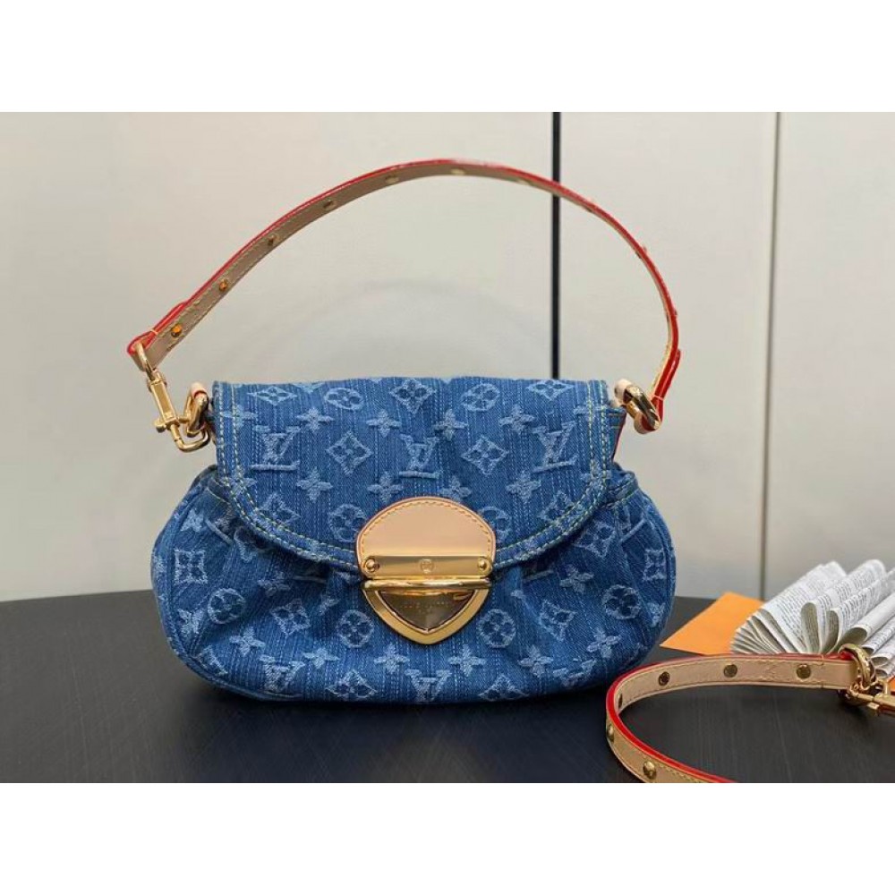 Lv Sunset Bag M46829 27x18x3cm denim Bags