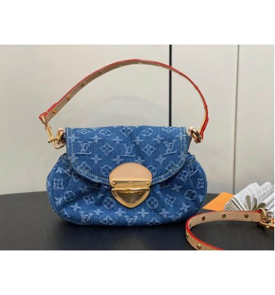 Lv Sunset Bag M46829 27x18x3cm denim