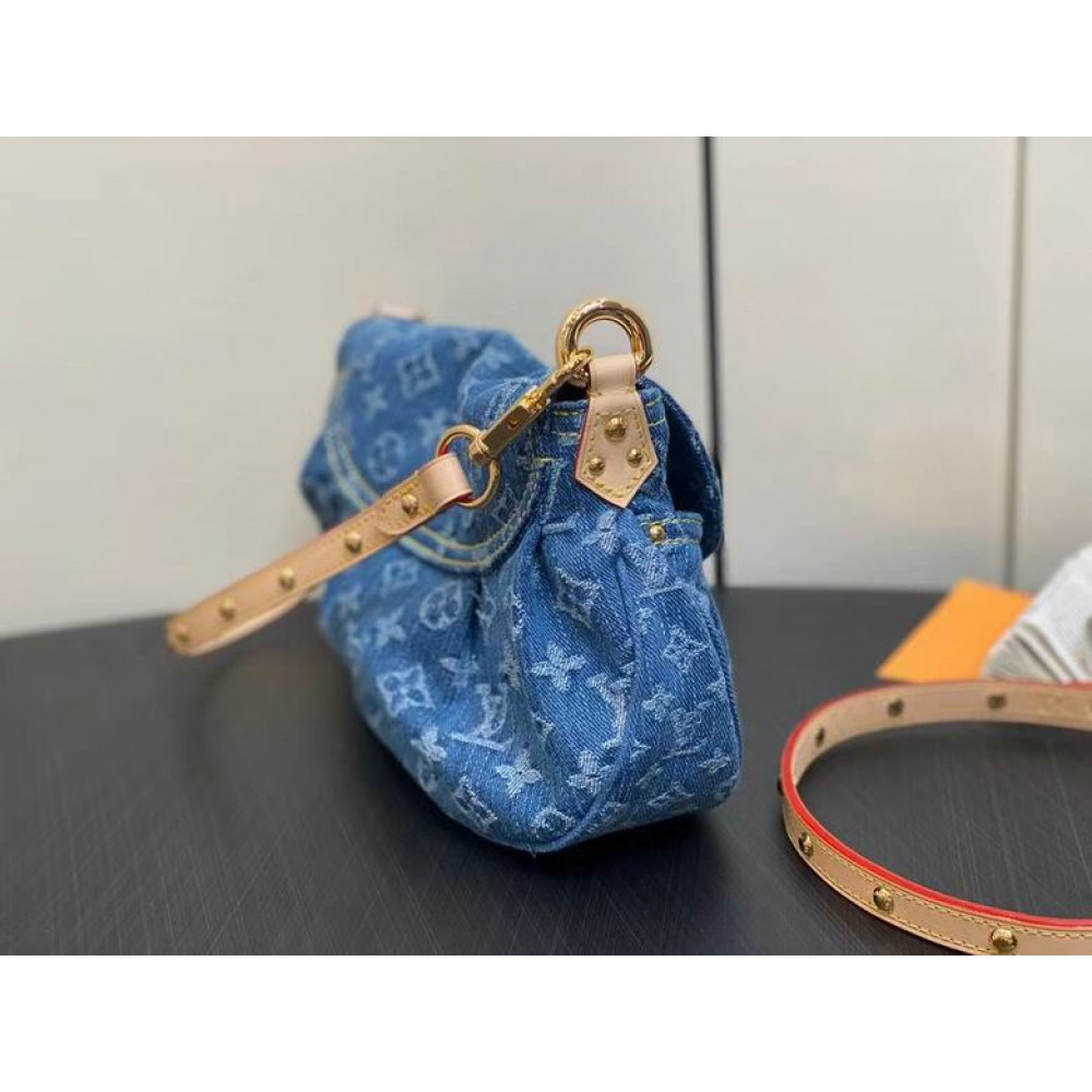 Lv Sunset Bag M46829 27x18x3cm denim Bags