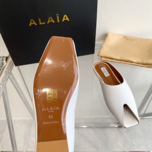 Alaia open mules leather 100% 35-42 Shoes