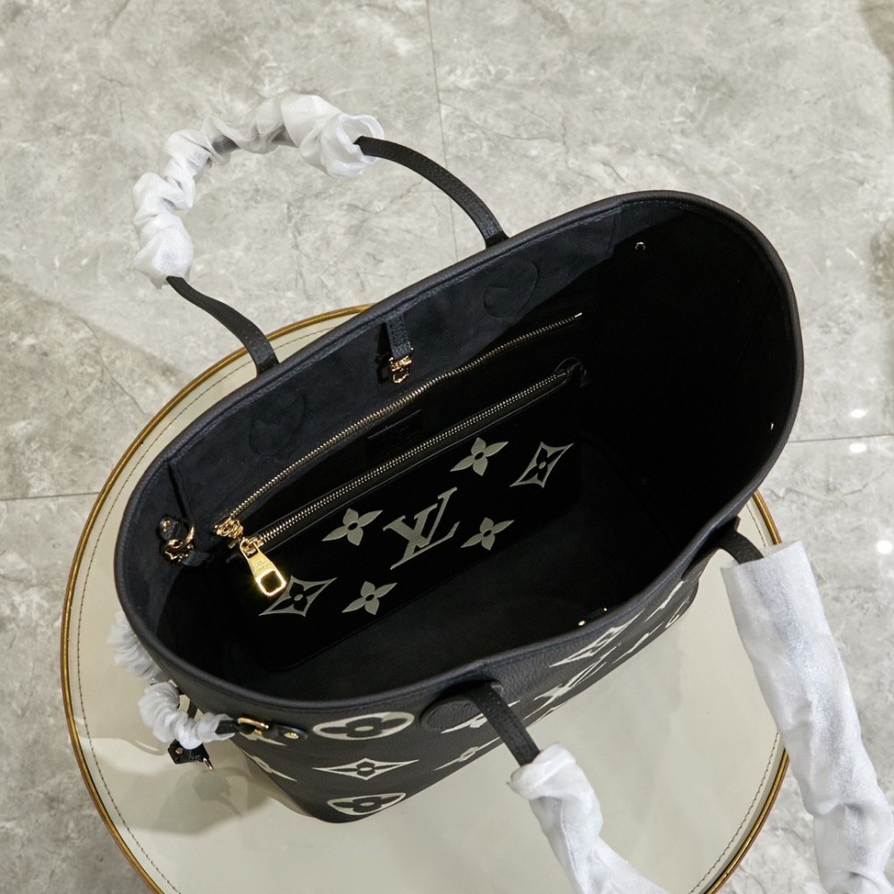 Lv Neverfull Emp leather tote bag M58907 31x28x14cm Bags