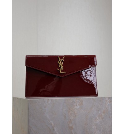 Ysl UPTOWN pouch in patent leather 27 x 16 x 2 CM