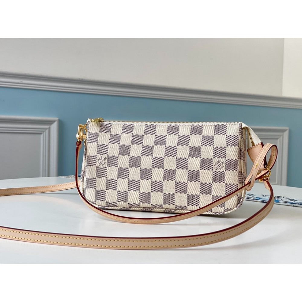 Lv Pochette Accessoires damier azur 13x4x22cm Bags