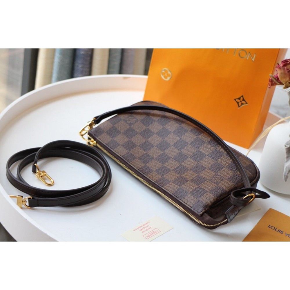 Lv Pochette Accessoires damier ebene 13x4x22cm Bags