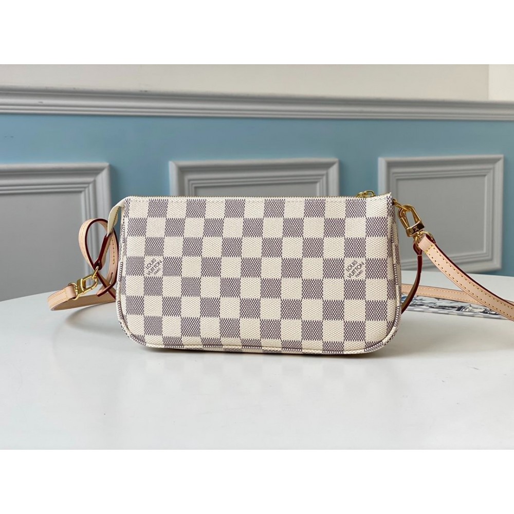 Lv Pochette Accessoires damier azur 13x4x22cm Bags