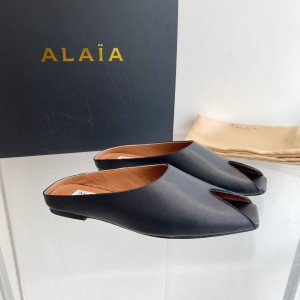 Alaia open mules leather 100% 35-42 Shoes