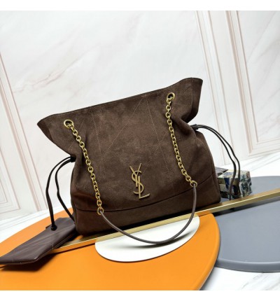 Ysl Jamie shopping bag in suede leather 100% 35x35x10cm