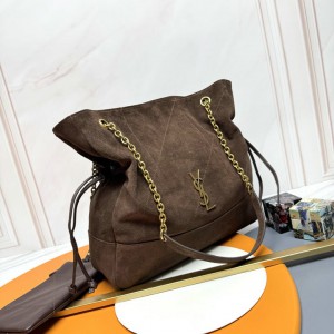 Ysl Jamie shopping bag in suede leather 100% 35x35x10cm 