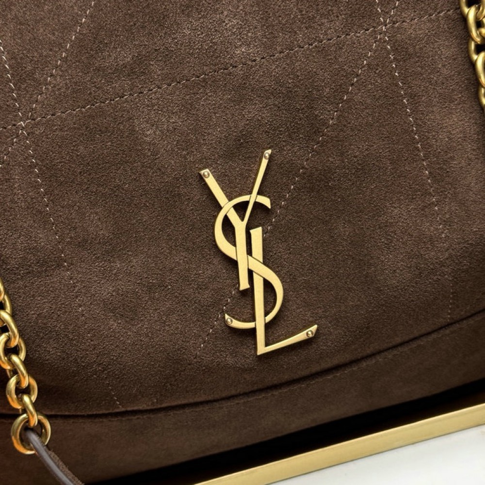 Ysl Jamie shopping bag in suede leather 100% 35x35x10cm 