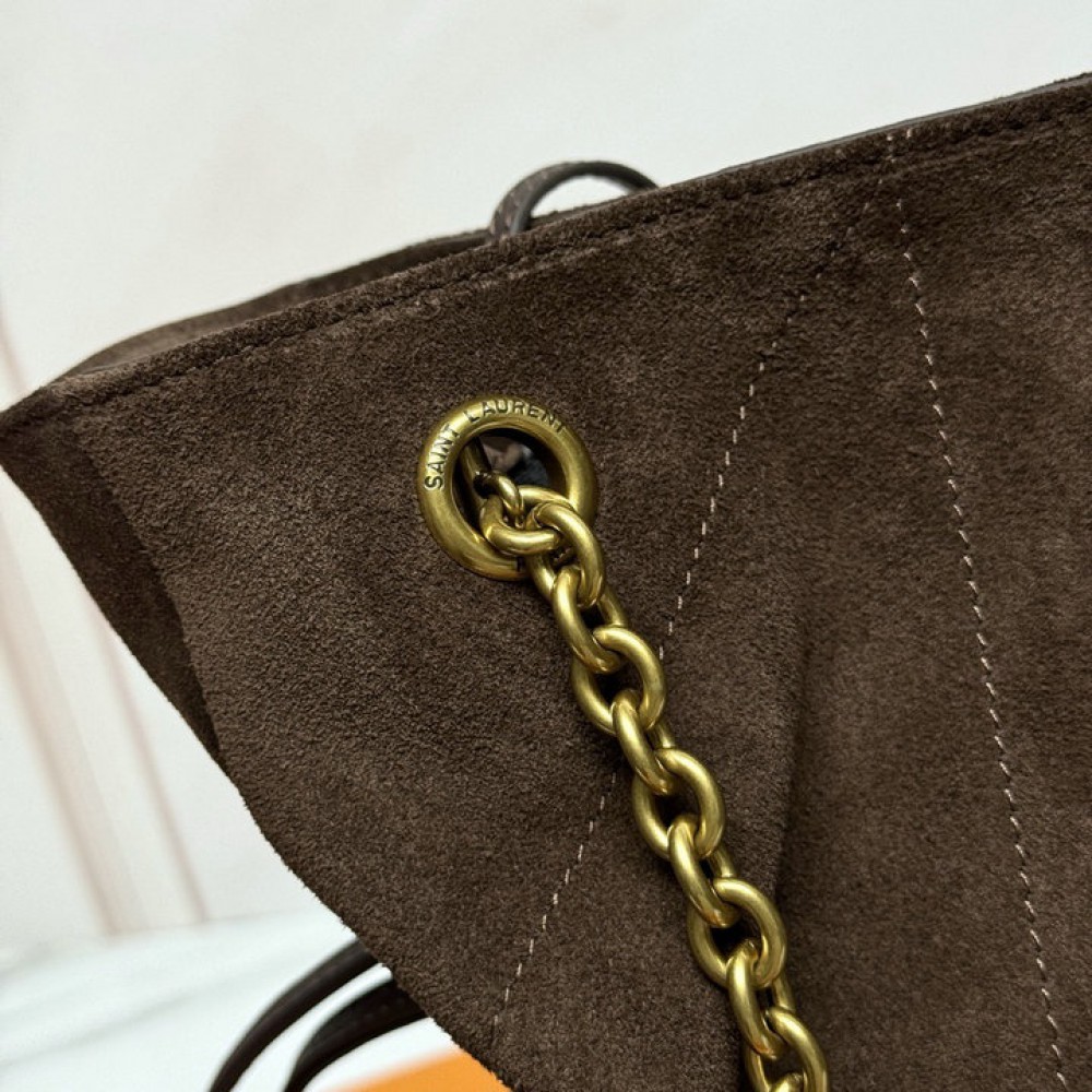 Ysl Jamie shopping bag in suede leather 100% 35x35x10cm 