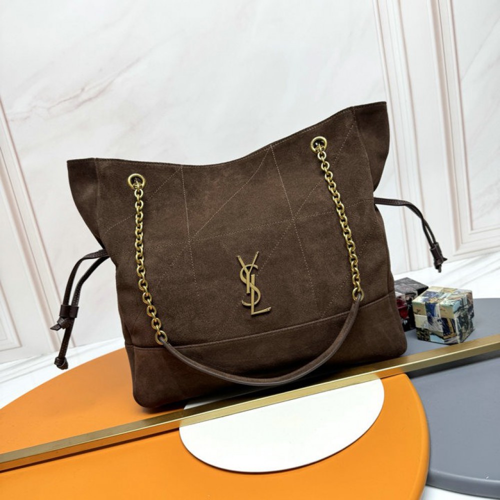 Ysl Jamie shopping bag in suede leather 100% 35x35x10cm 