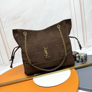 Ysl Jamie shopping bag in suede leather 100% 35x35x10cm 